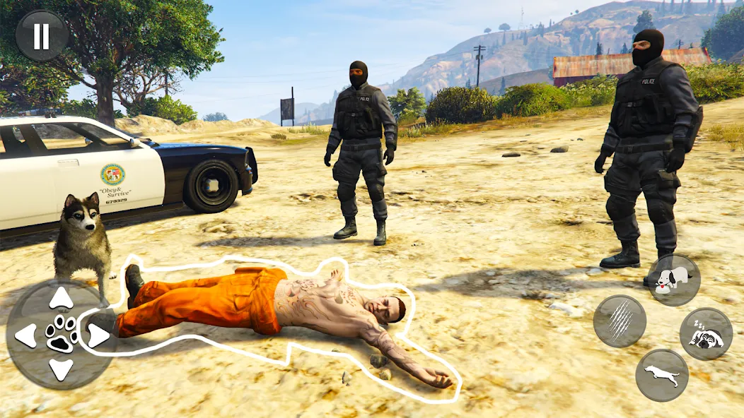 Toby Police Dog Sim: Dogs Game [МОД: Все открыто, Дополнительные деньги и Меню MOD] Screenshot 5