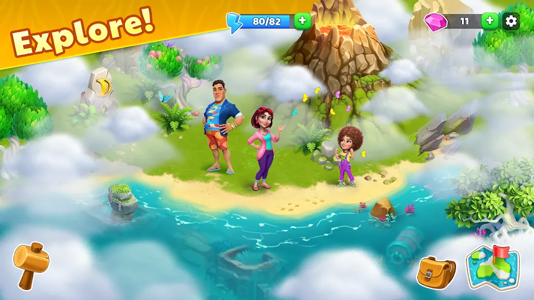 Bermuda Adventures Farm Island (Бермудские приключения) [МОД: Много денег, Монет и Все открыто] Screenshot 4