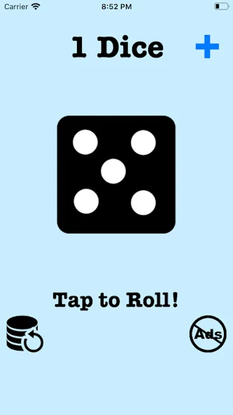 Dice Roller! [МОД: Деньги, Монеты и Меню MOD] Screenshot 1