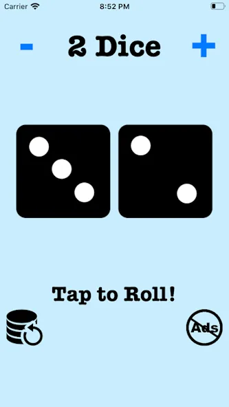 Dice Roller! [МОД: Деньги, Монеты и Меню MOD] Screenshot 2