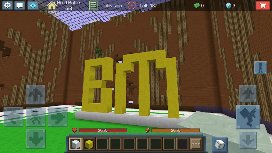 Build Battle (Билд Батл) [МОД: Меню, Бесконечные монеты и Открытые уровни] Screenshot 3