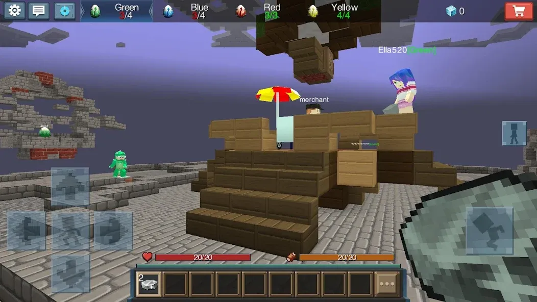 Egg Wars (Эгг Варс) [МОД: Много монет, Открытые уровни и Мега MOD] Screenshot 4