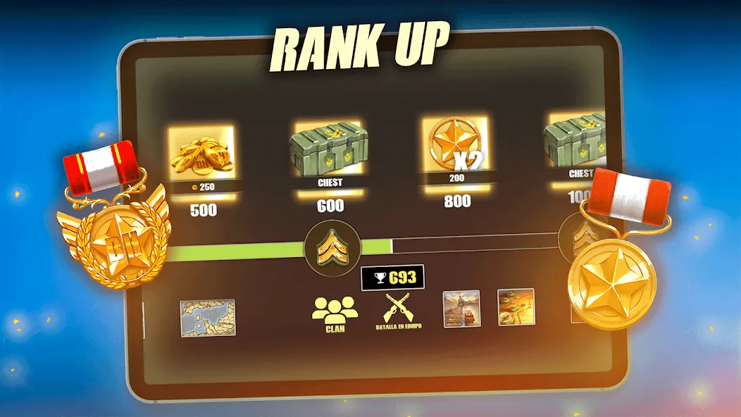 Risk of War - Wartime Glory [МОД: Много денег, Монет и Все открыто] Screenshot 5