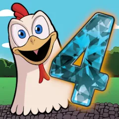 Скачать Slot Gallina 4 (Слот Галлина 4) [МОД: Меню, Бесконечные монеты и Открытые уровни] | Взлом Slot Gallina 4 на Андроид