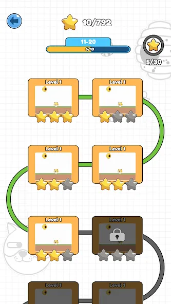 Dog Saver (Эксайтед Биз энд Зе Дог) [МОД: Много денег, Монет и Все открыто] Screenshot 4
