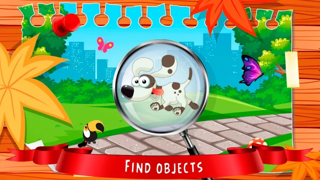 Hidden Object games for kids [МОД: Деньги, Монеты и Меню MOD] Screenshot 1