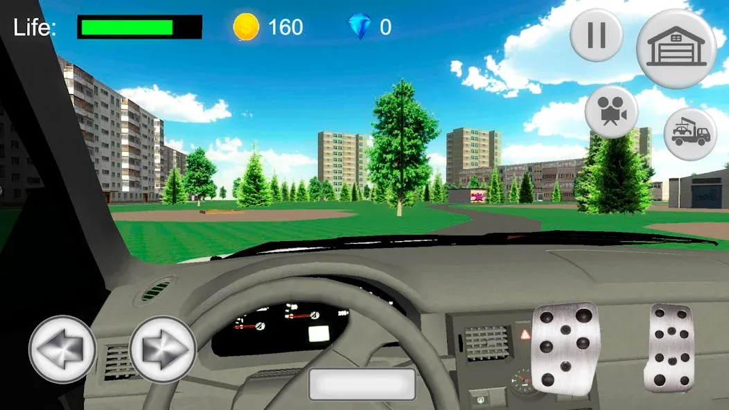 Лада Приора - русская машина [МОД: Меню, Бесконечные монеты и Открытые уровни] Screenshot 3