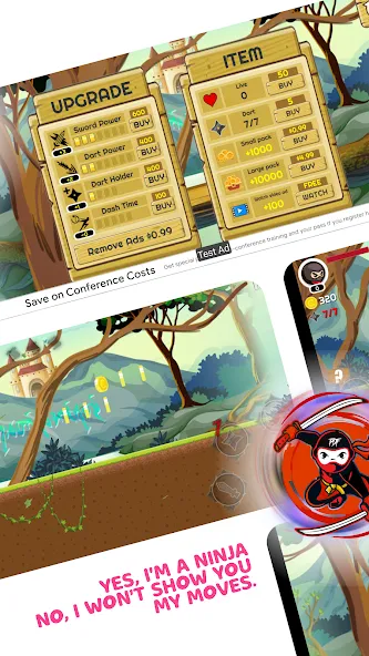 Ninja Jumper - Hero PDF (Ниндзя Джампер) [МОД: Меню, Бесконечные монеты и Открытые уровни] Screenshot 5