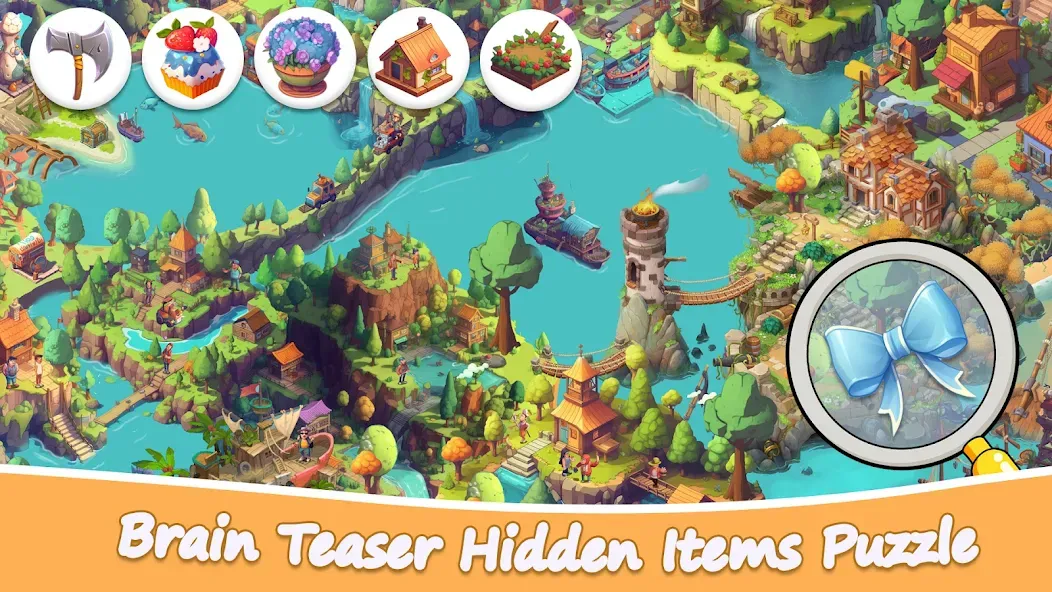 Find It Hidden Objects Games (Скавенджер Хант) [МОД: Много денег, Монет и Все открыто] Screenshot 2