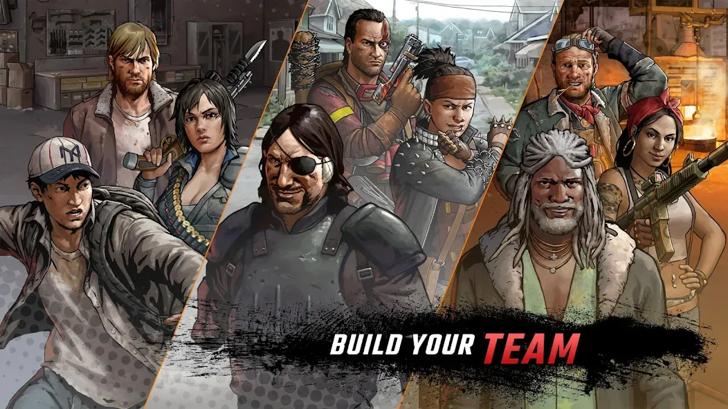 Walking Dead: Road to Survival (Уокинг Дед) [МОД: Деньги, Монеты и Меню MOD] Screenshot 2