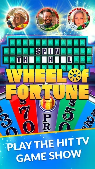 Wheel of Fortune: TV Game (Вил оф Фортюн) [МОД: Меню, Бесконечные монеты и Открытые уровни] Screenshot 1