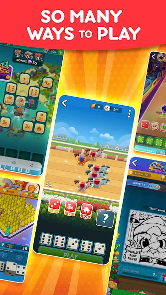 YAHTZEE With Buddies Dice Game (ЯХТЗИ с друзьями) [МОД: Много денег, Монет и Все открыто] Screenshot 2