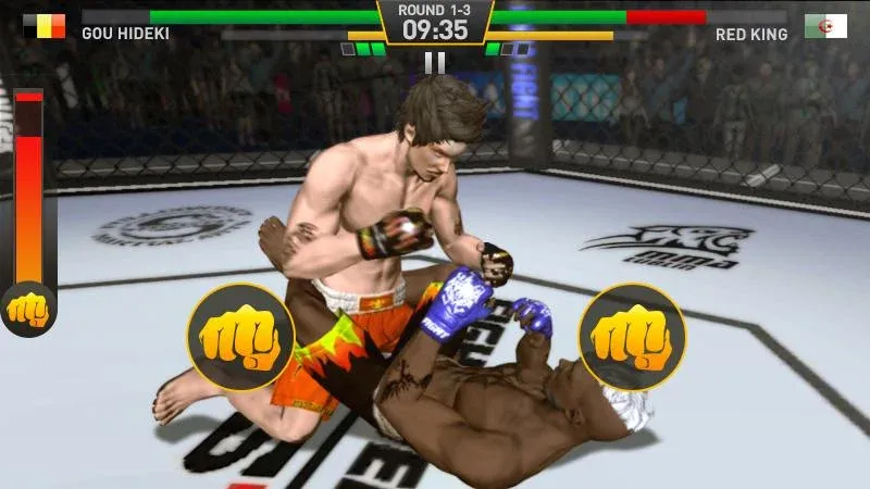 Fighting Star [МОД: Много монет, Открытые уровни и Мега MOD] Screenshot 1