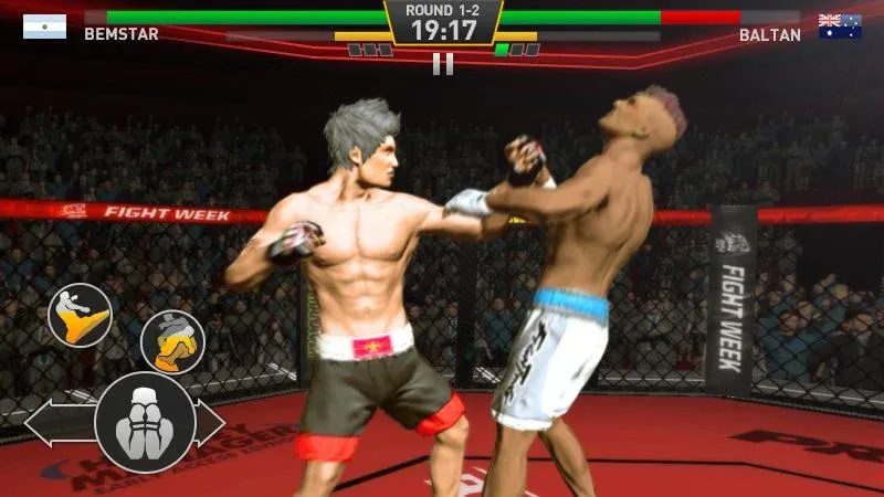 Fighting Star [МОД: Много монет, Открытые уровни и Мега MOD] Screenshot 3