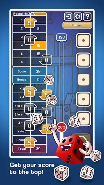 Yatzy Ultimate (Ятзи Ультимейт) [МОД: Бесконечные деньги, Монеты и Мега MOD] Screenshot 2