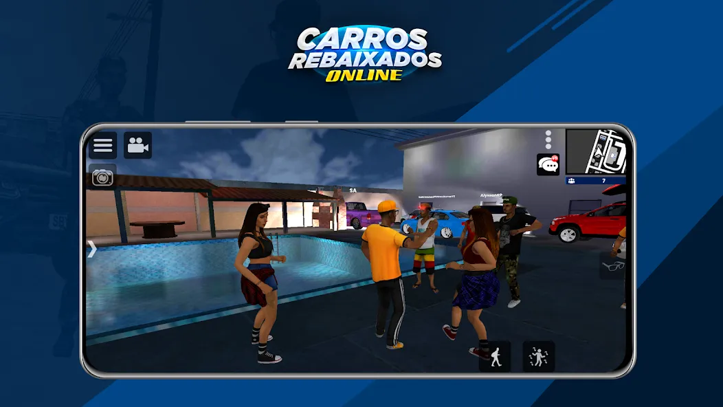 Carros Rebaixados Online (Каррос Ребайшадос Онлайн) [МОД: Бесконечные деньги, Монеты и Мега MOD] Screenshot 3