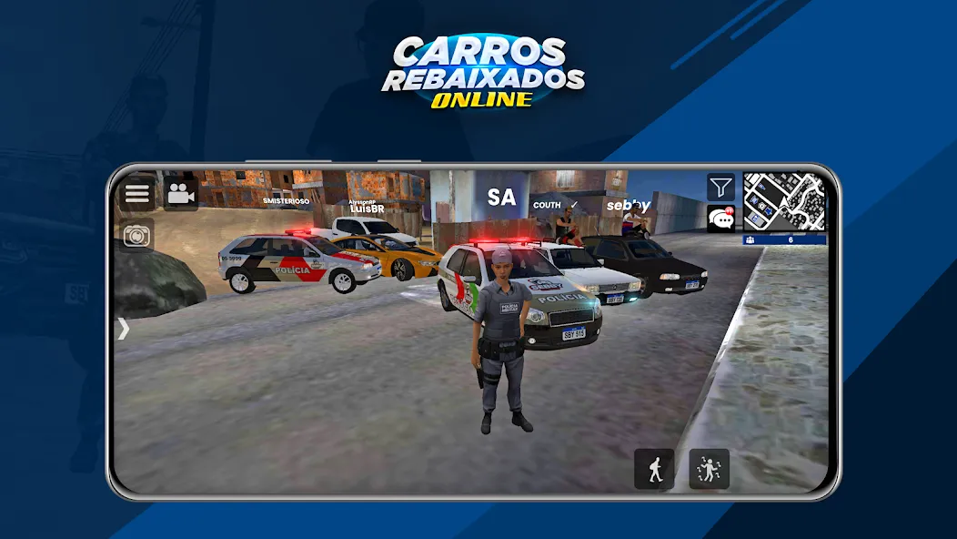 Carros Rebaixados Online (Каррос Ребайшадос Онлайн) [МОД: Бесконечные деньги, Монеты и Мега MOD] Screenshot 5