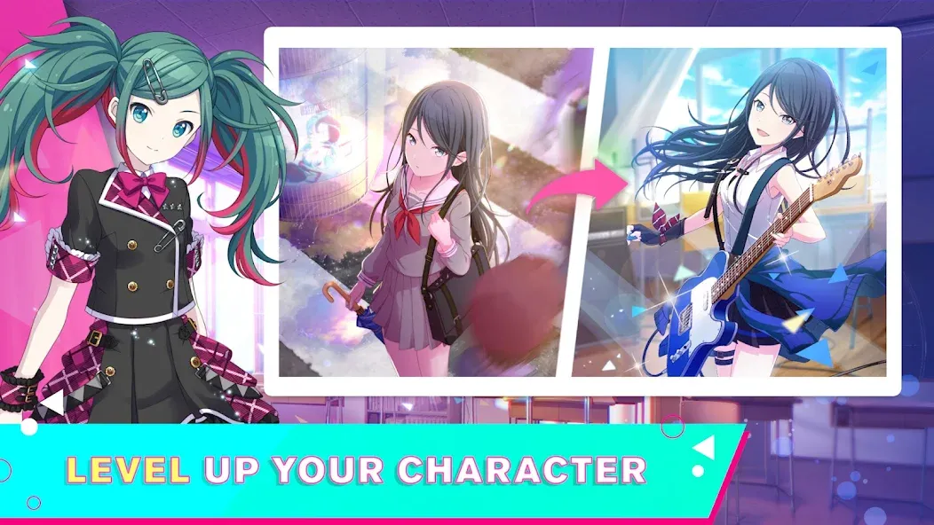 HATSUNE MIKU: COLORFUL STAGE! (Хацуне Мику) [МОД: Меню, Бесконечные монеты и Открытые уровни] Screenshot 3