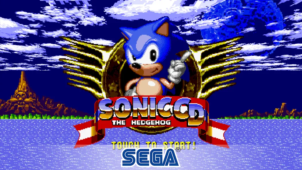 Sonic CD Classic (Соник СД Классик) [МОД: Меню, Бесконечные монеты и Открытые уровни] Screenshot 1