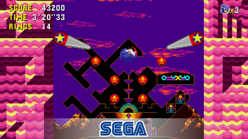 Sonic CD Classic (Соник СД Классик) [МОД: Меню, Бесконечные монеты и Открытые уровни] Screenshot 2