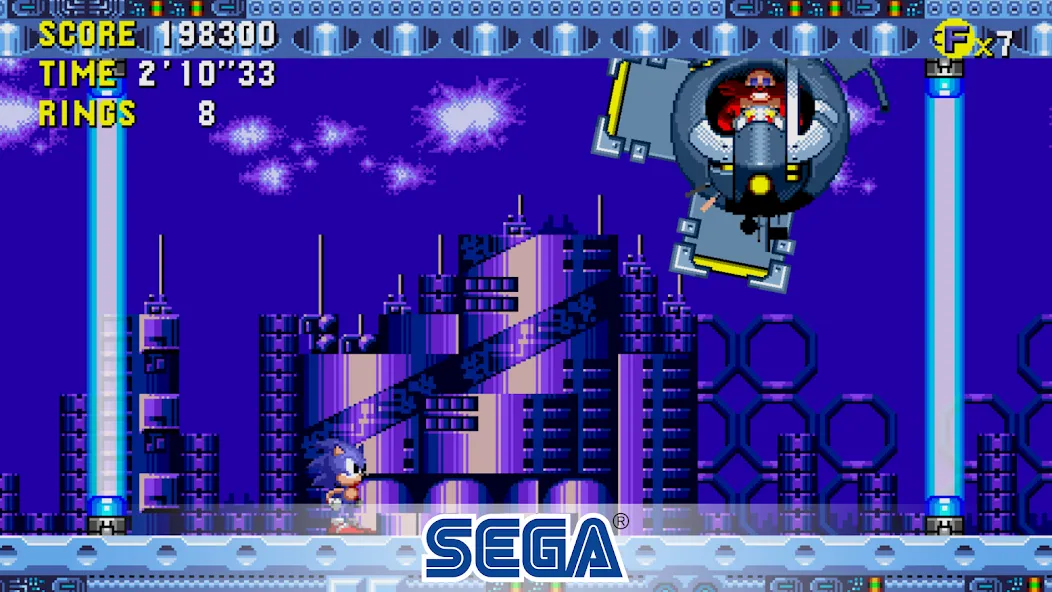 Sonic CD Classic (Соник СД Классик) [МОД: Меню, Бесконечные монеты и Открытые уровни] Screenshot 4