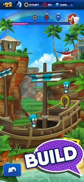 Sonic Dash - Endless Running (Соник Дэш) [МОД: Много монет, Открытые уровни и Мега MOD] Screenshot 5