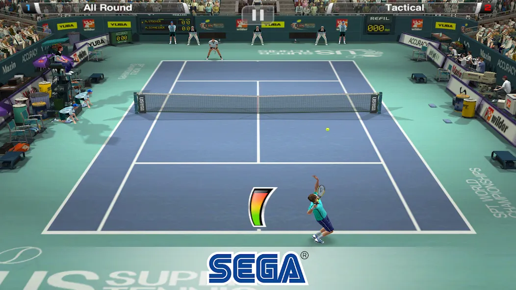 Virtua Tennis Challenge (Виртуа Теннис Челлендж) [МОД: Все открыто, Дополнительные деньги и Меню MOD] Screenshot 2