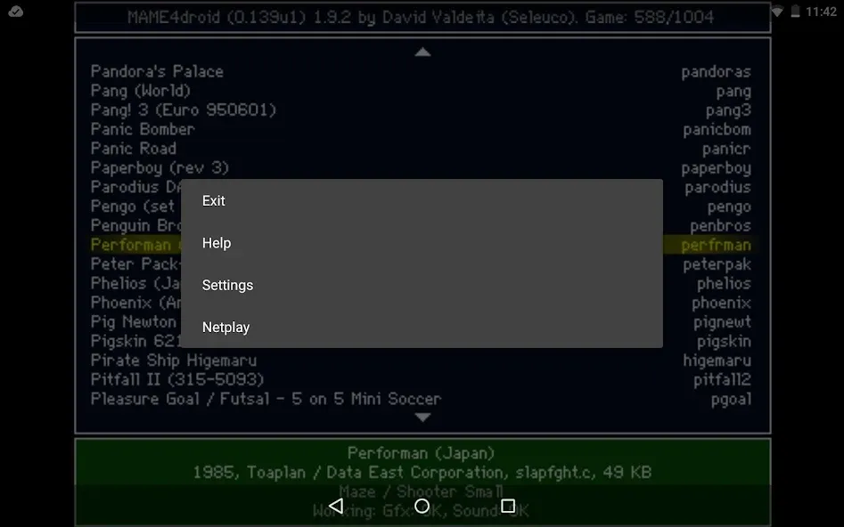 MAME4droid  (0.139u1) (МАМЕ4дроид) [МОД: Много денег, Монет и Все открыто] Screenshot 4