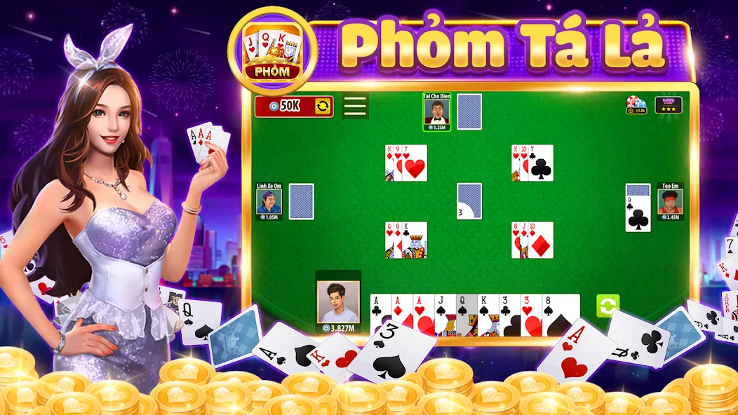 Phom, Ta la [МОД: Деньги, Монеты и Меню MOD] Screenshot 1