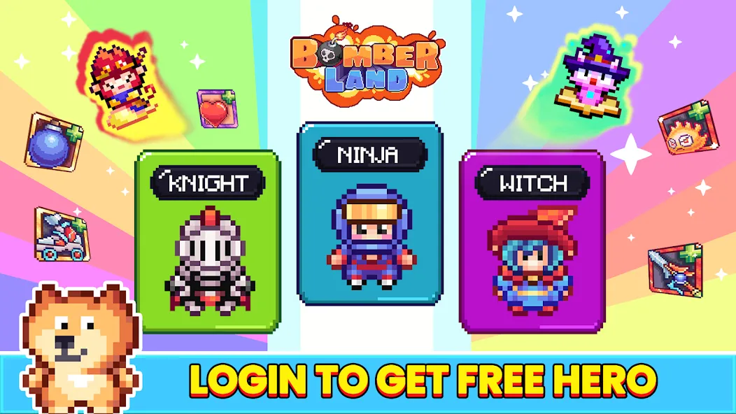 Bomber Land (Бомбер Ленд) [МОД: Меню, Бесконечные монеты и Открытые уровни] Screenshot 1