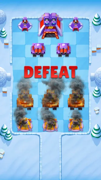 Merge Tanks - Battle Game (Мердж Танкс) [МОД: Много монет, Открытые уровни и Мега MOD] Screenshot 4