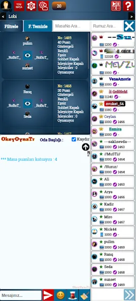 SevgiOkey.Com - Okey Oyna [МОД: Бесконечные деньги, Монеты и Мега MOD] Screenshot 1
