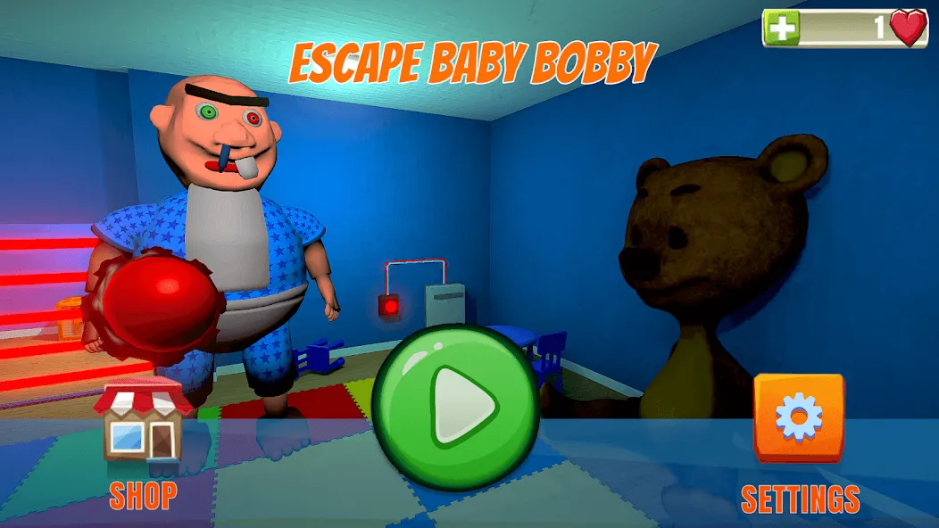 Escape Giant Obby (Эскеип Бэйби Бобби) [МОД: Бесконечные деньги, Монеты и Мега MOD] Screenshot 1