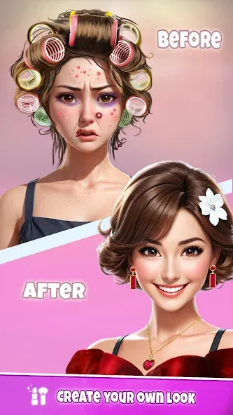 Fashion Artist: Makeup Game [МОД: Деньги, Монеты и Меню MOD] Screenshot 3