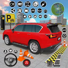 Скачать Real Car Parking : Prado Games [МОД: Все открыто, Дополнительные деньги и Меню MOD] | Взлом Real Car Parking : Prado Games на Андроид