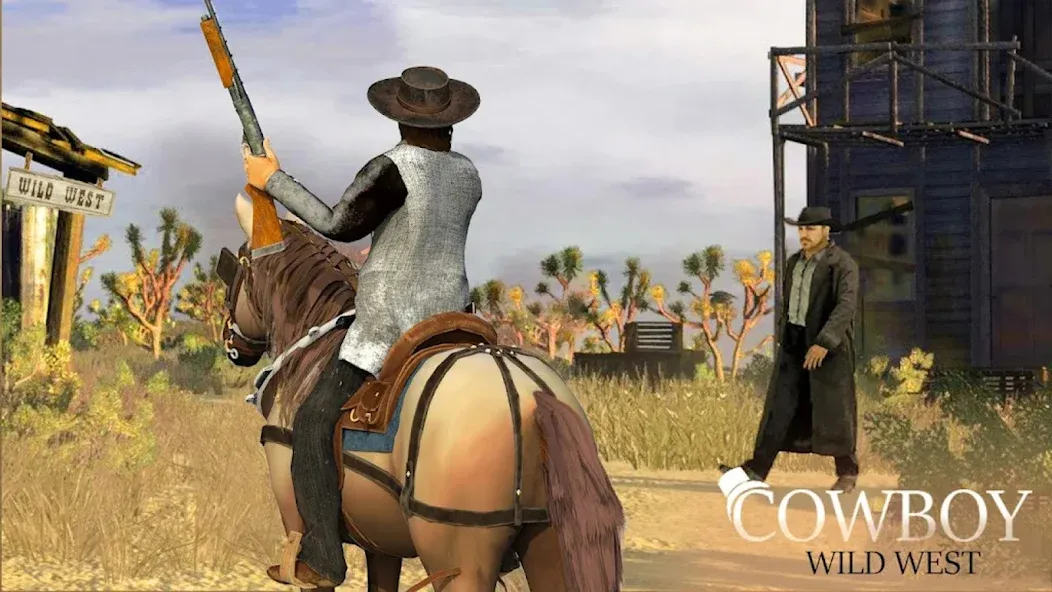 West Cowboy - Gunfighter Game (Уэст Ковбой) [МОД: Деньги, Монеты и Меню MOD] Screenshot 4