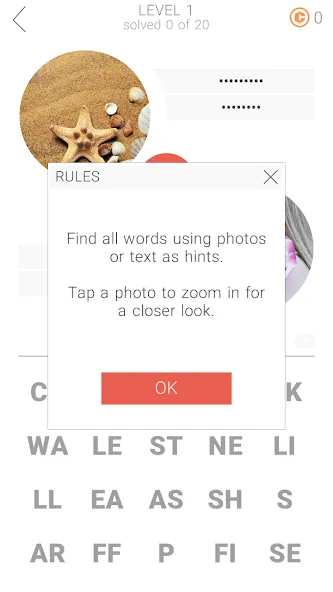 11 Clues: Word Game [МОД: Все открыто, Дополнительные деньги и Меню MOD] Screenshot 2