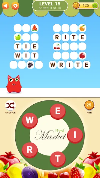 Word Market [МОД: Бесконечные деньги, Монеты и Мега MOD] Screenshot 2