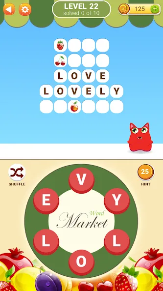 Word Market [МОД: Бесконечные деньги, Монеты и Мега MOD] Screenshot 3