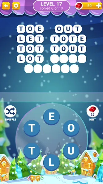 Word Connection: Puzzle Game [МОД: Деньги, Монеты и Меню MOD] Screenshot 2