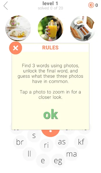 3 Circles: Word Game [МОД: Деньги, Монеты и Меню MOD] Screenshot 2