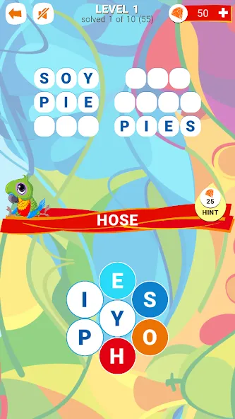 Words in Color [МОД: Много денег, Монет и Все открыто] Screenshot 1