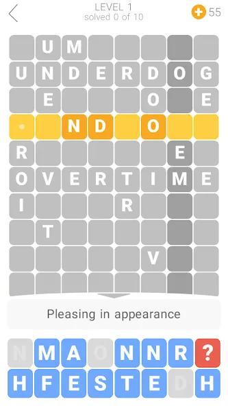Word Tower Crosswords [МОД: Много монет, Открытые уровни и Мега MOD] Screenshot 3