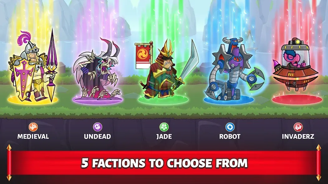 Tower Conquest: Tower Defense [МОД: Меню, Бесконечные монеты и Открытые уровни] Screenshot 3