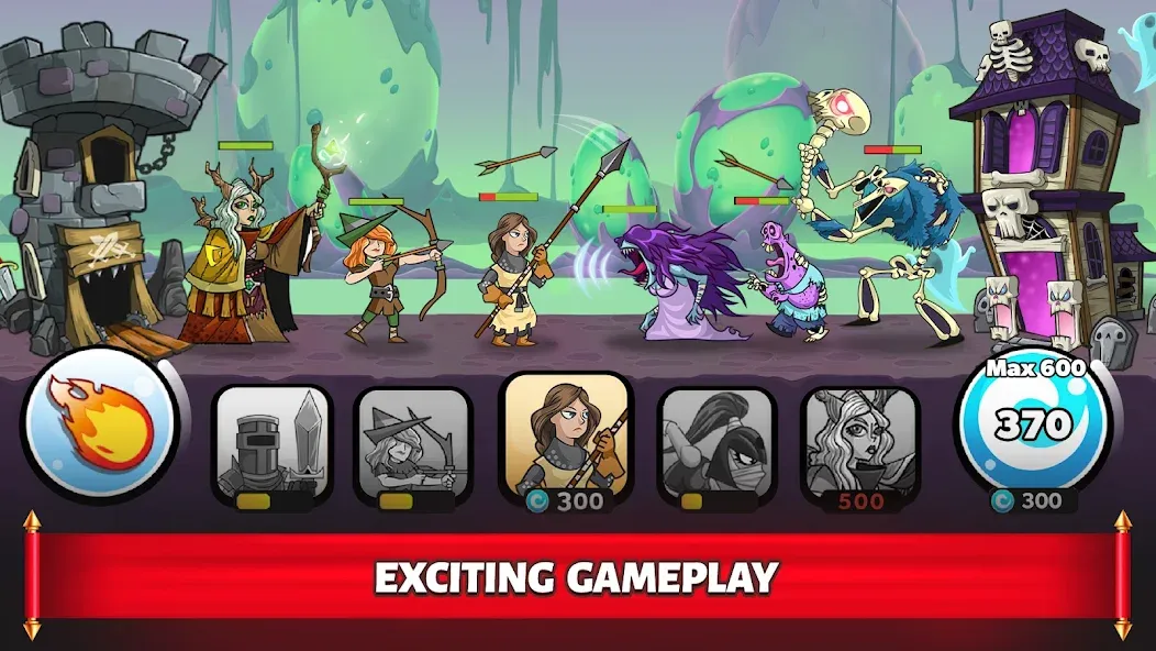 Tower Conquest: Tower Defense [МОД: Меню, Бесконечные монеты и Открытые уровни] Screenshot 5