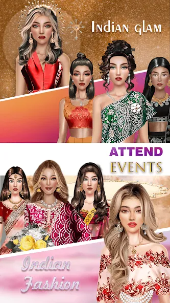 Makeup, Fashion Dress up Games [МОД: Меню, Бесконечные монеты и Открытые уровни] Screenshot 5