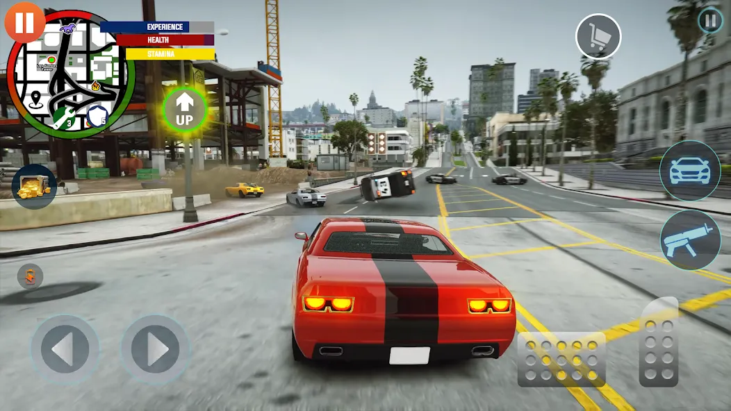 Gangster Games Crime Simulator [МОД: Много денег, Монет и Все открыто] Screenshot 5