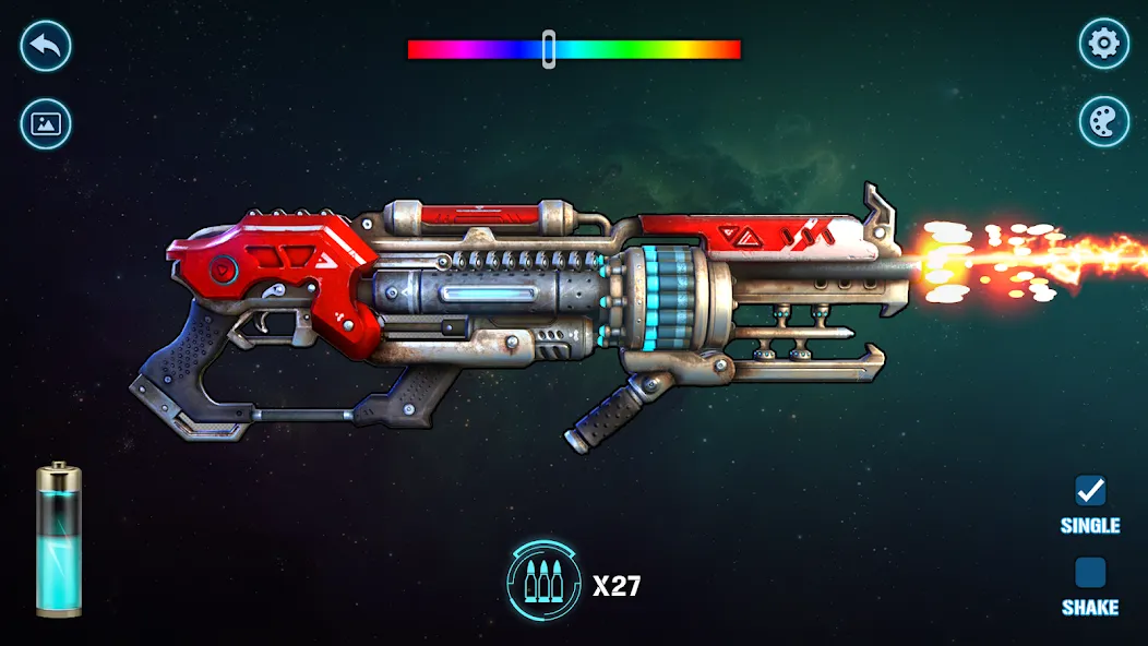 Lightsaber Gun Simulator [МОД: Много монет, Открытые уровни и Мега MOD] Screenshot 5