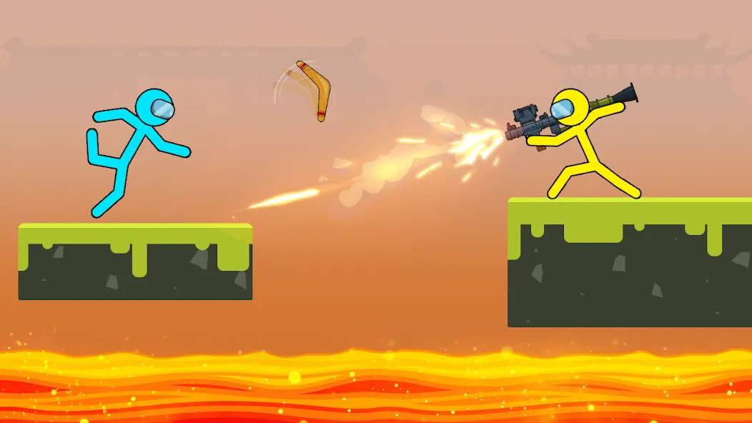 Stick-man Fighting Games [МОД: Много денег, Монет и Все открыто] Screenshot 4