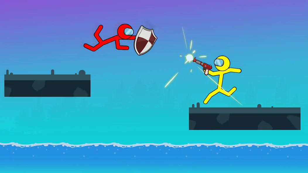 Stick-man Fighting Games [МОД: Много денег, Монет и Все открыто] Screenshot 5